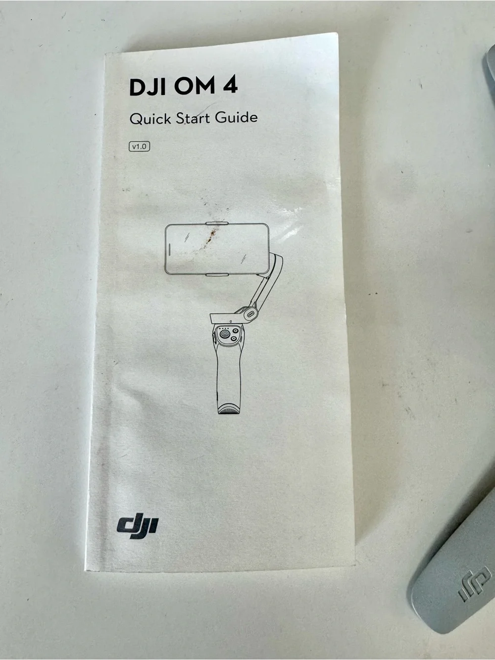 DJI OM 4 Osmo Mobile 4 3-Axis Smartphone Gimbal w/Magnetic Clamp & Tripod